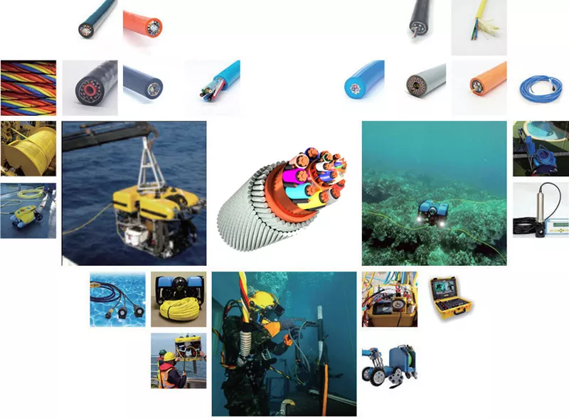 Cable flottant de piscine pour transmission d'énergie, ignifuge et durable 2