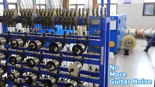 Câble de guitare à faible bruit 10FT 30FT noir tressé