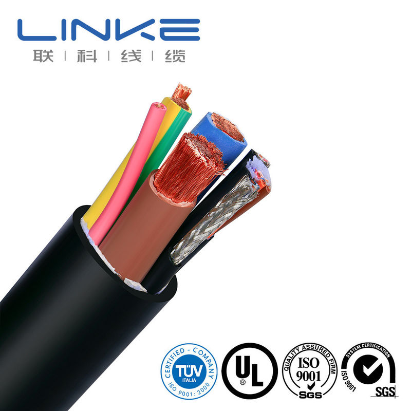 Cable d'énergie conception à plusieurs noyaux TPU pour câble de puissance dans les véhicules à énergie