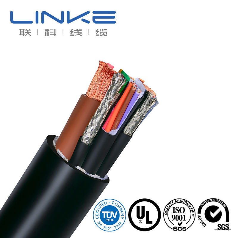 Cable d'énergie conception à plusieurs noyaux TPU pour câble de puissance dans les véhicules à énergie