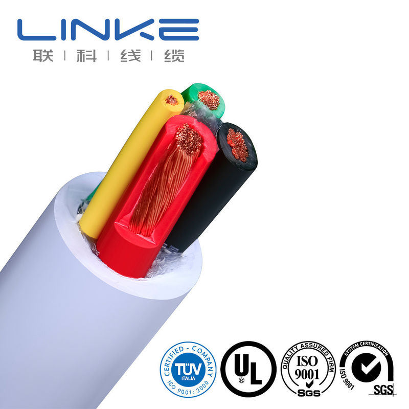 Cable de recharge EV personnalisé avec type de conducteur à câbles et forme de fil rond