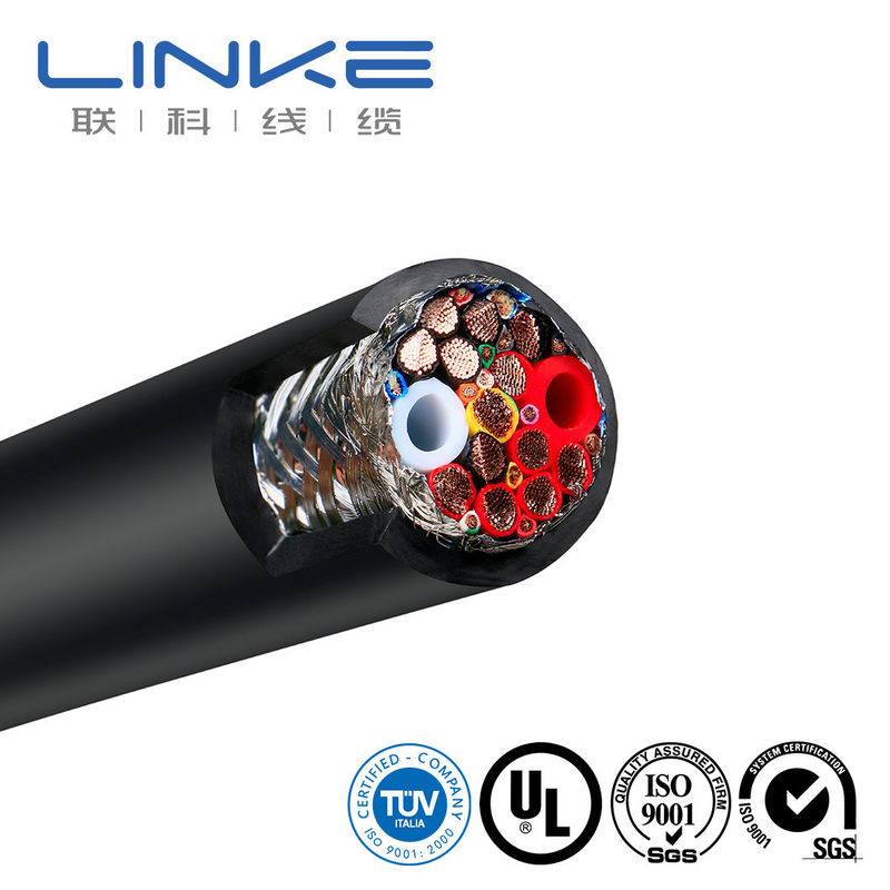 Cable de recharge EV personnalisé avec type de conducteur à câbles et forme de fil rond