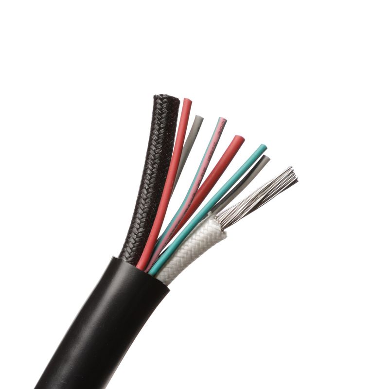 Personnalisation 16 AWG 1 Paire Solid Nouveau câble d'énergie avec bouclier en PVC et câble de chargeur de véhicule électrique en PVC
