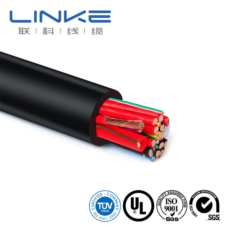 Cable de charge électrique à conducteur de cuivre personnalisé de 1000 V avec enveloppe TPU refroidie par liquide d'énergie