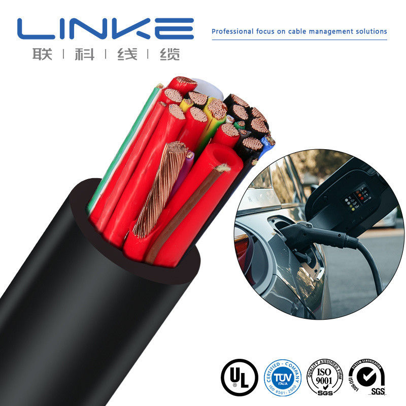 Cable de recharge électrique à courant alternatif avec noyau en cuivre