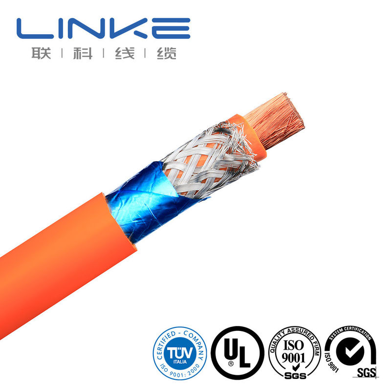 120 mm2 câble électrique de tension câblage avec câble protégé en silicone et taille de l'emballage