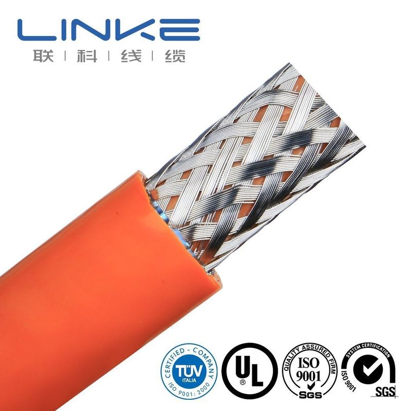 120 mm2 câble électrique de tension câblage avec câble protégé en silicone et taille de l'emballage