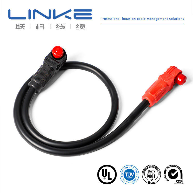 Cable de recharge en courant continu à haute performance rectangulaire à énergie électrique avec type de conducteur de fil tordu