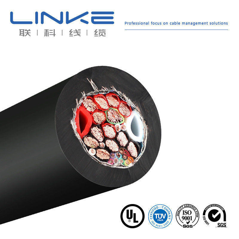 Cable électrique multicore isolé en silicone haute tension pour l'énergie verte