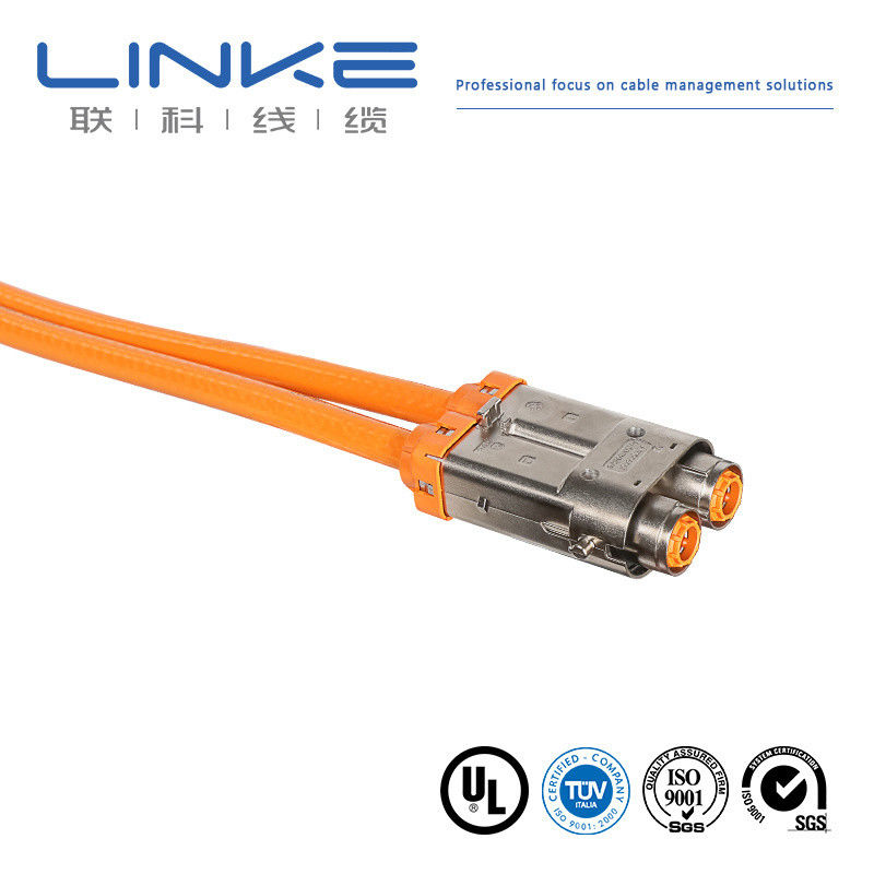 Système de charge de pile de câble à haute tension EV, câblage avec conducteur de cuivre nu