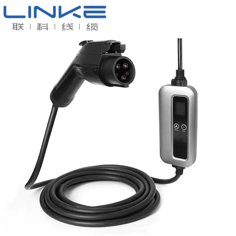 Câble de chargeur EV en silicone de calibre 32A avec indice de protection IP65 pour véhicules électriques