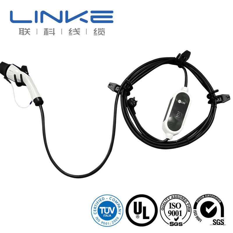 Cable pour véhicule électrique Eve Evje de type 2 avec prise IEC 62196-2
