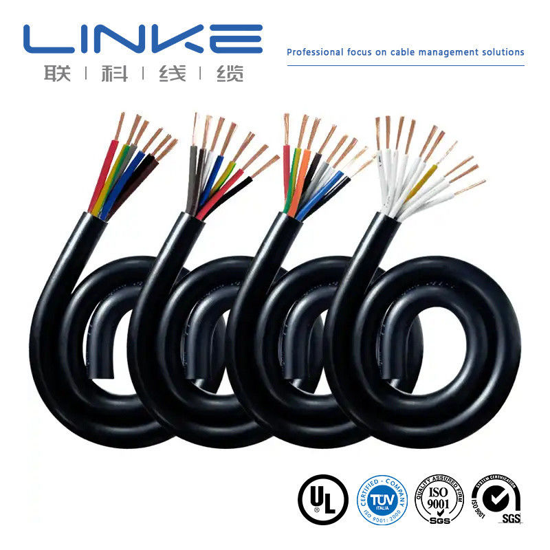3034/0.20 Structure câble d'alimentation flexible multi-noyau fil électrique pour une maintenance facile