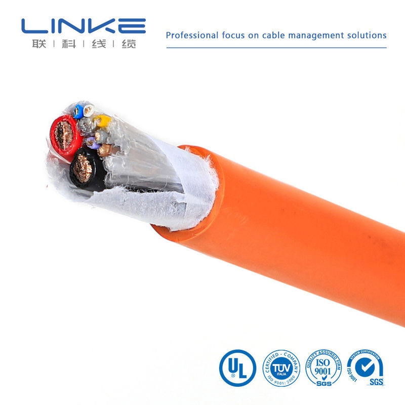 Cable à haute tension à conducteur de cuivre isolé, résistant aux températures élevées et à la tension nominale de 600 V pour applications industrielles