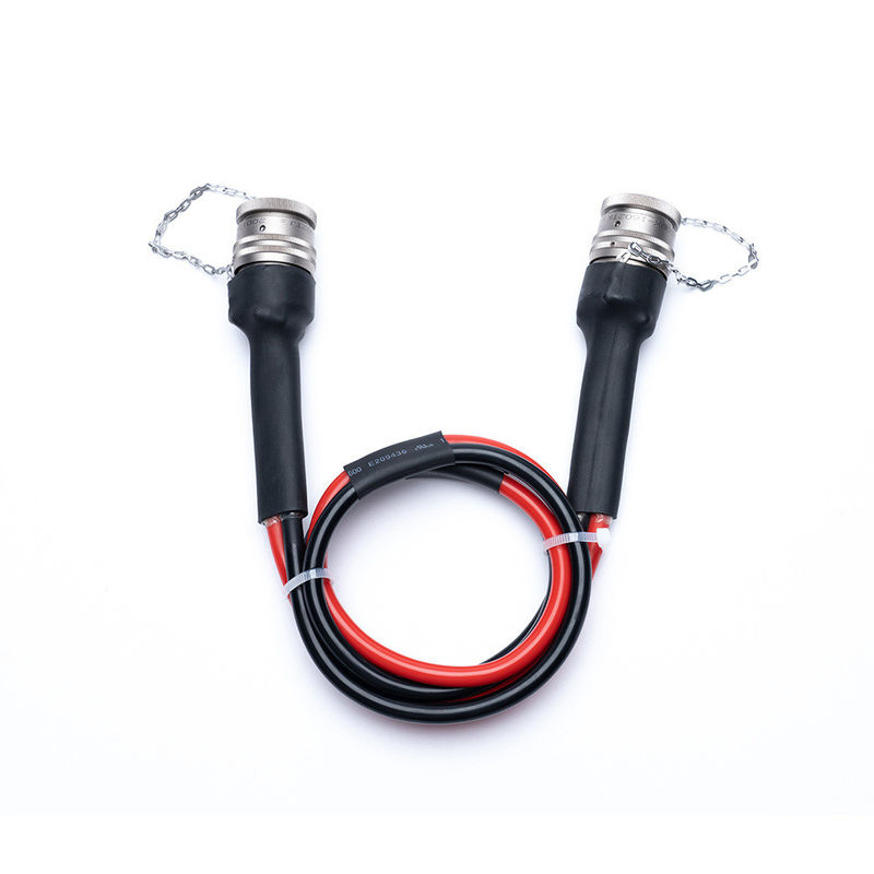Fil de harnais en silicone haute tension avec bandage de tuyau en PVC et câble de chargeur de véhicule électrique au noyau de cuivre
