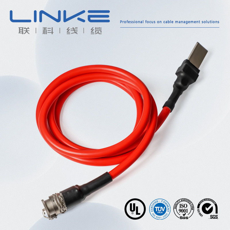 Cable de silicone souple résistant aux températures élevées pour une demande personnalisée Cable de silicone flexible fil de silicone câble en caoutchouc industriel câble de silicone automobile
