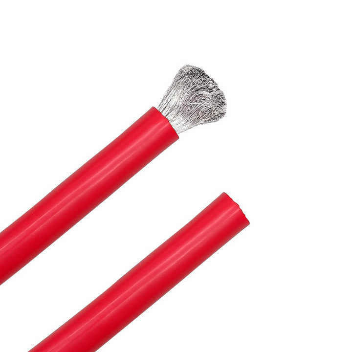 Cable isolant en silicone flexible résistant à la chaleur de 0,5 mm avec plusieurs noyaux