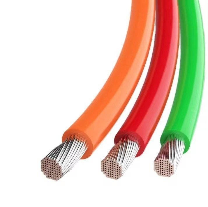 Cable en caoutchouc de silicone à haute tension UL3858 à noyau unique isolé ignifuge