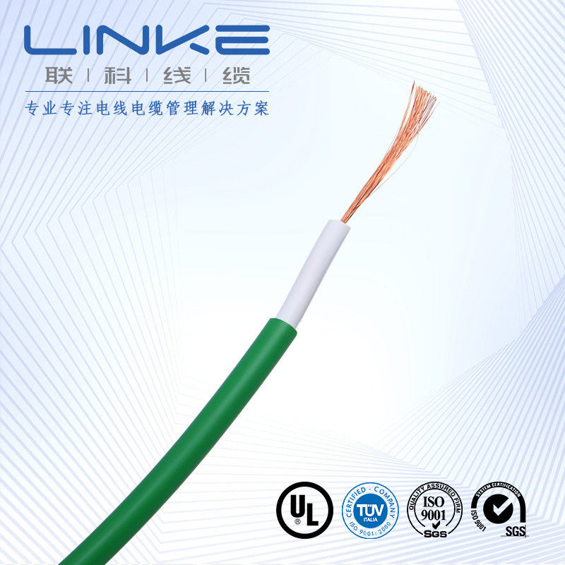 Cable isolant à double couche en caoutchouc de silicone à noyau unique Cable de commande industriel Cable en cuivre en conserve