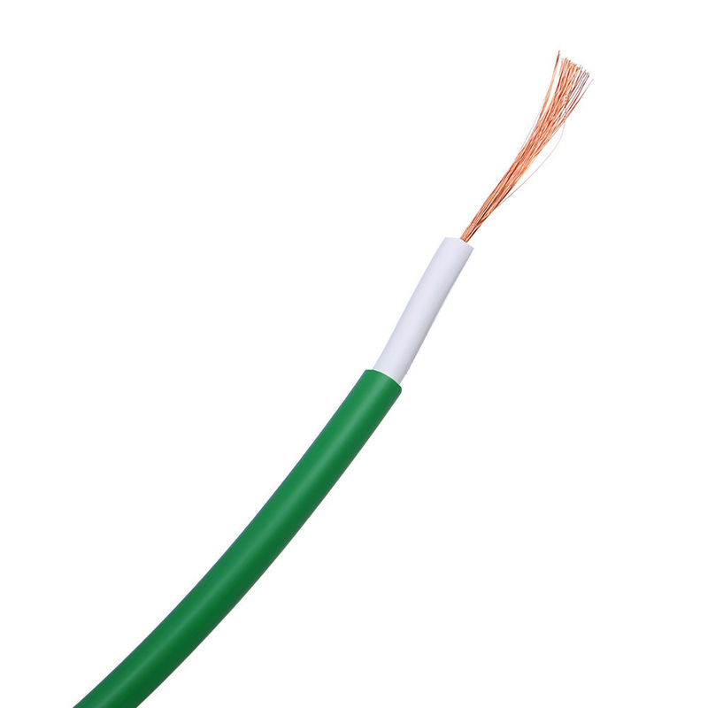 Cable isolant à double couche en caoutchouc de silicone à noyau unique Cable de commande industriel Cable en cuivre en conserve