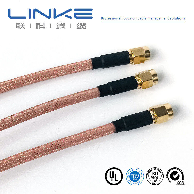 Wurth Elektronik RG142 câble coaxial 50 Ω, 4,95 mm OD SMA mâle à SMA mâle blanc câble de véhicule à énergie nouvelle