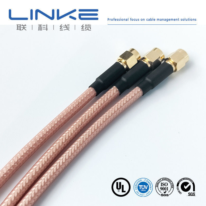 Wurth Elektronik RG142 câble coaxial 50 Ω, 4,95 mm OD SMA mâle à SMA mâle blanc câble de véhicule à énergie nouvelle