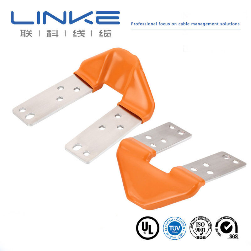 Barre omnibus flexible isolée et personnalisée en cuivre pour batterie avec une capacité de 1200A