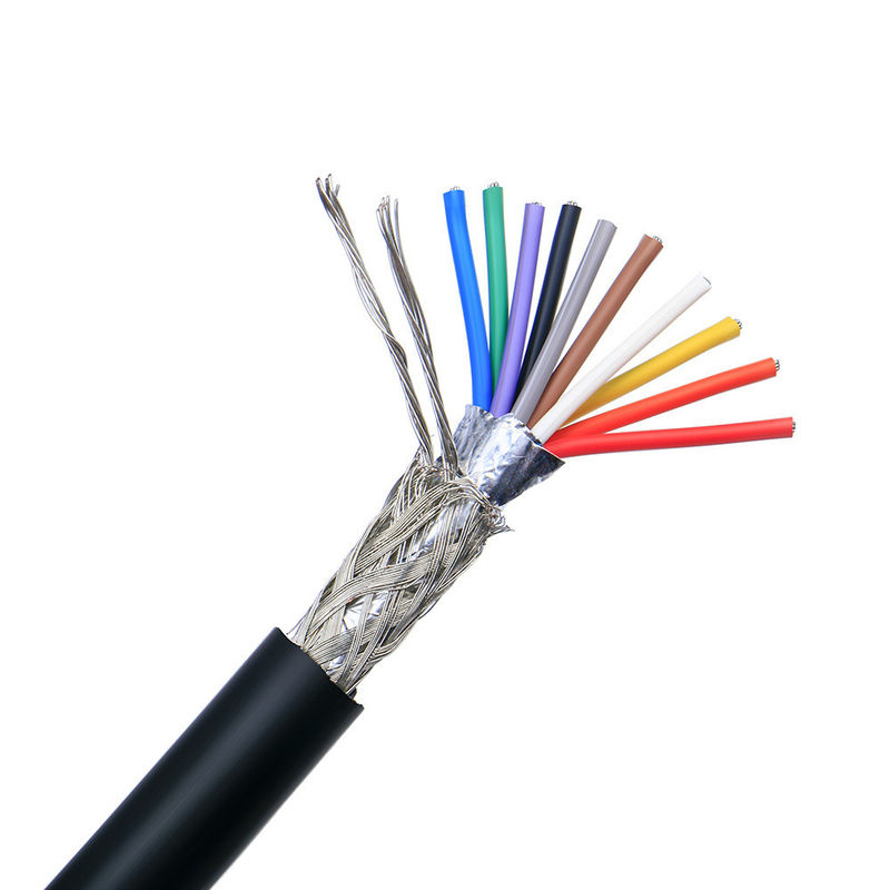 Cable d'ascenseur en fil rond avec conducteur de cuivre en conserve et isolation en PVC pour divers ascenseurs