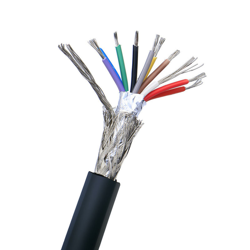 Cable d'ascenseur en fil rond avec conducteur de cuivre en conserve et isolation en PVC pour divers ascenseurs