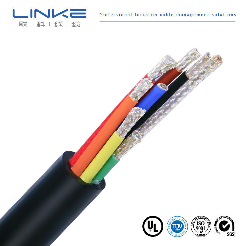 Cable d'ascenseur en fil rond avec conducteur de cuivre en conserve et isolation en PVC pour divers ascenseurs