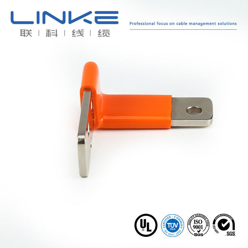 Barre de raccordement en cuivre plat et flexible pour la prise de distribution du type IEC 62196-2 type 2