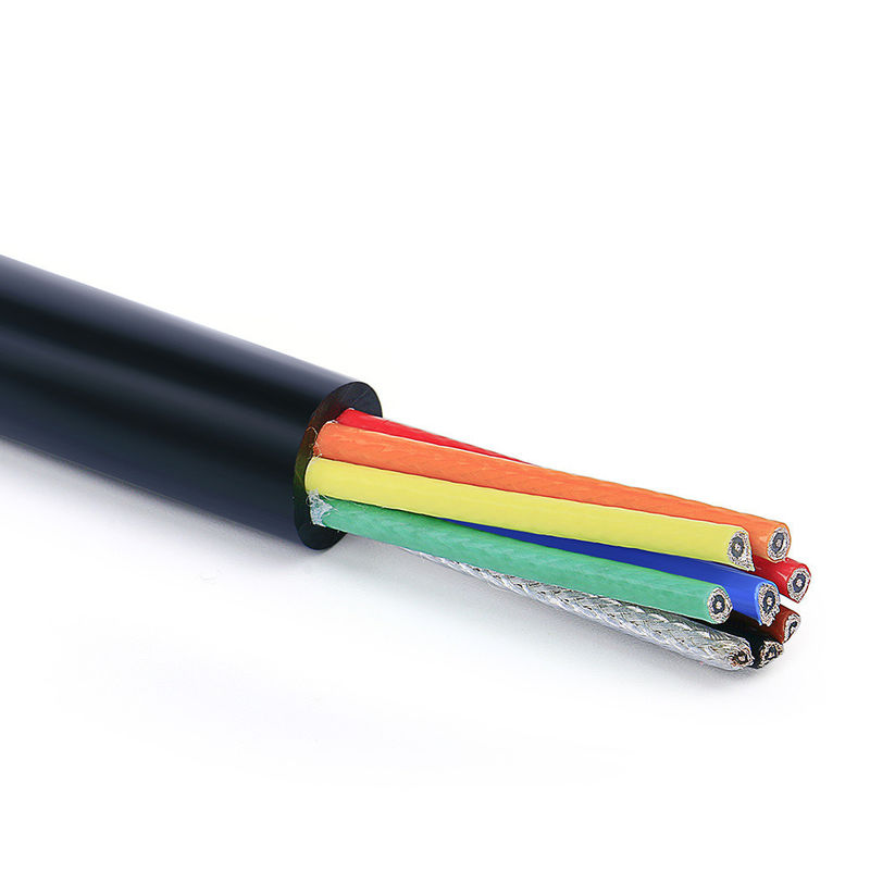 Cable électrique de transport en ascenseur en PVC isolée à plusieurs noyaux câble électrique câble d'ascenseur blindé câble d'ascenseur