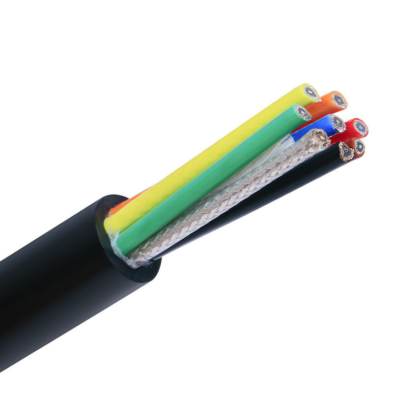 Cable électrique de transport en ascenseur en PVC isolée à plusieurs noyaux câble électrique câble d'ascenseur blindé câble d'ascenseur