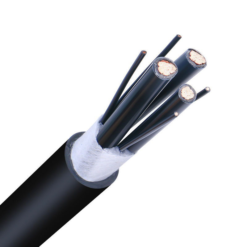 Cable coaxial en PVC noir de la série RG6 / Rg58 / Rg11 / Rg59 pour la vidéo surveillance