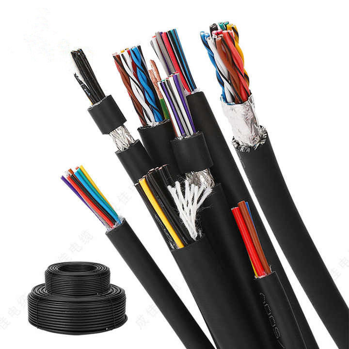 Tvvb Ronde Multicore Flexible Construire câble d'alimentation Voyage câble d'ascenseur