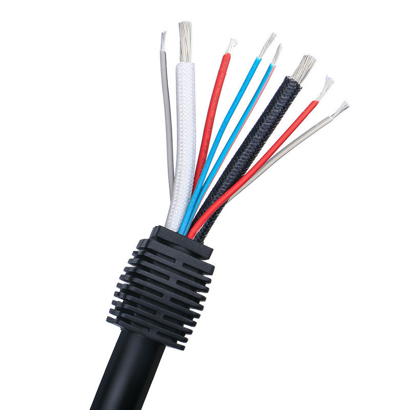 Cable coaxial RG11 revêtu d'une veste en PVC de 300/500V avec bouclier à tresses en aluminium pour les applications CATV