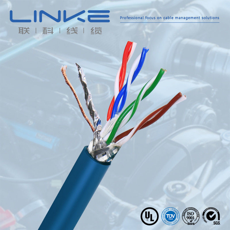 8AWG -24AWG Txl câble de fil de cuivre automobile avec matériau de gaine de PVC câble de blindage tressé