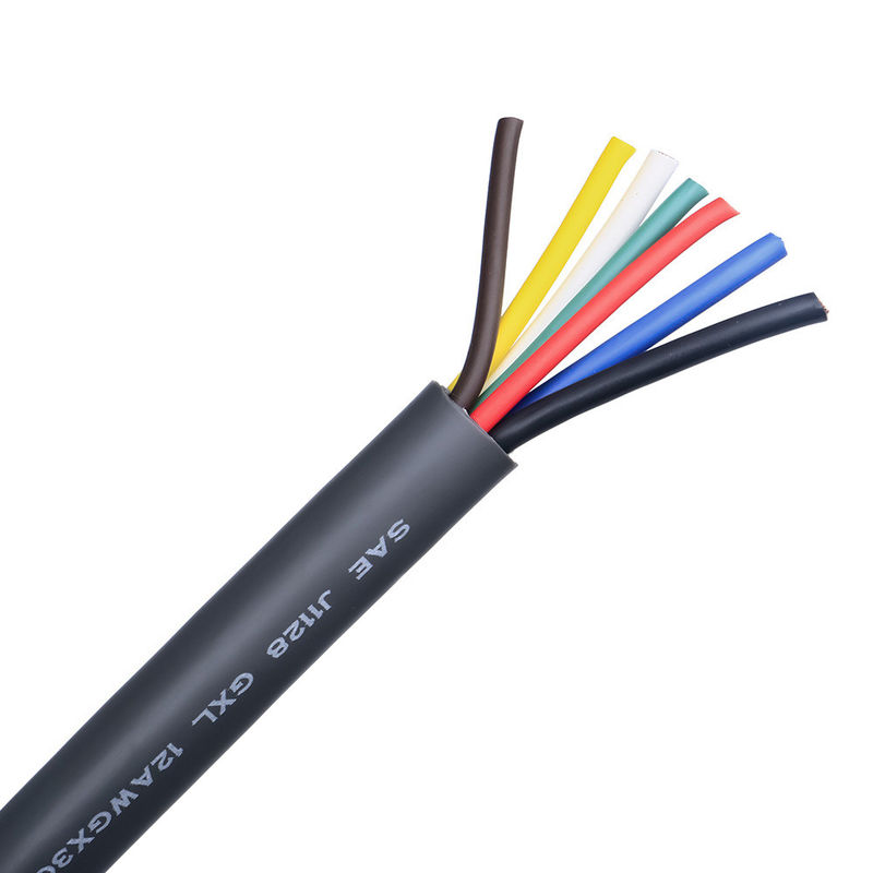 Conducteur de cuivre Haute douceur Basse tension Fil automobile PVC isolé Cable en fer blanc Fil flexible