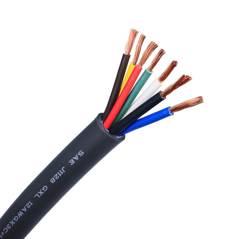 Conducteur de cuivre Haute douceur Basse tension Fil automobile PVC isolé Cable en fer blanc Fil flexible
