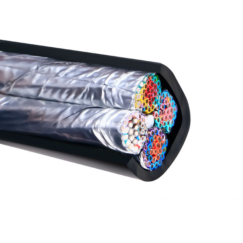 Cable d'alimentation en caoutchouc de silicone Cable de commande industrielle avec rayonnement thermique Résistance au froid et aux acides alcalins pour les environnements difficiles