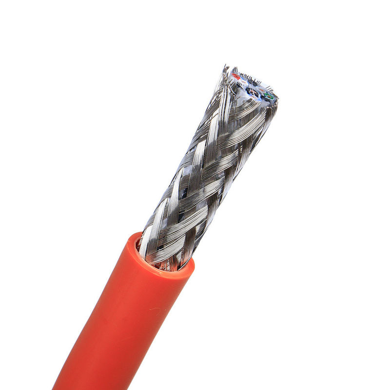Cable solaire PV électrique à courant continu 2pfg UL homologué avec du matériel de base en fil d'étain