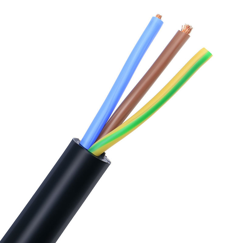 RS PRO 3 Core x 0,75 mm2 ((PCW de classe 5), isolé en PVC, revêtu de revêtement en PVC, 300/300V, H03VV-F.