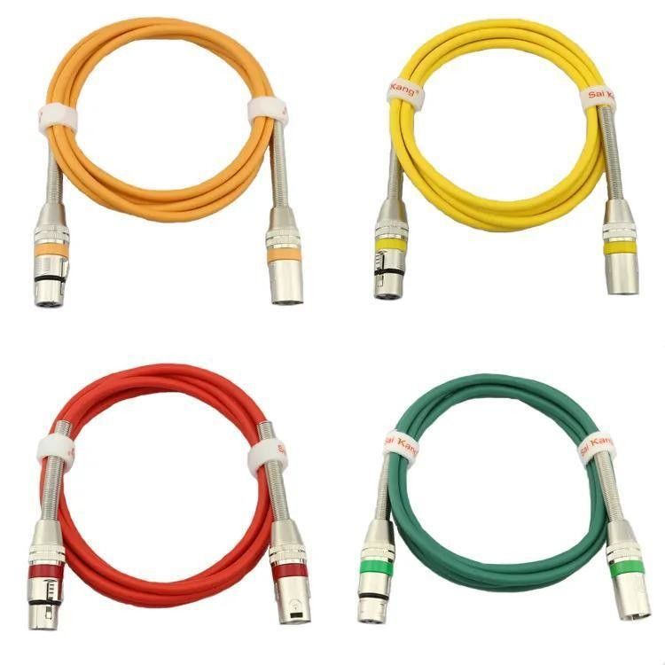 Cable XLR de longueur personnalisable avec haute qualité sonore et fil de cuivre nu pour audio professionnel