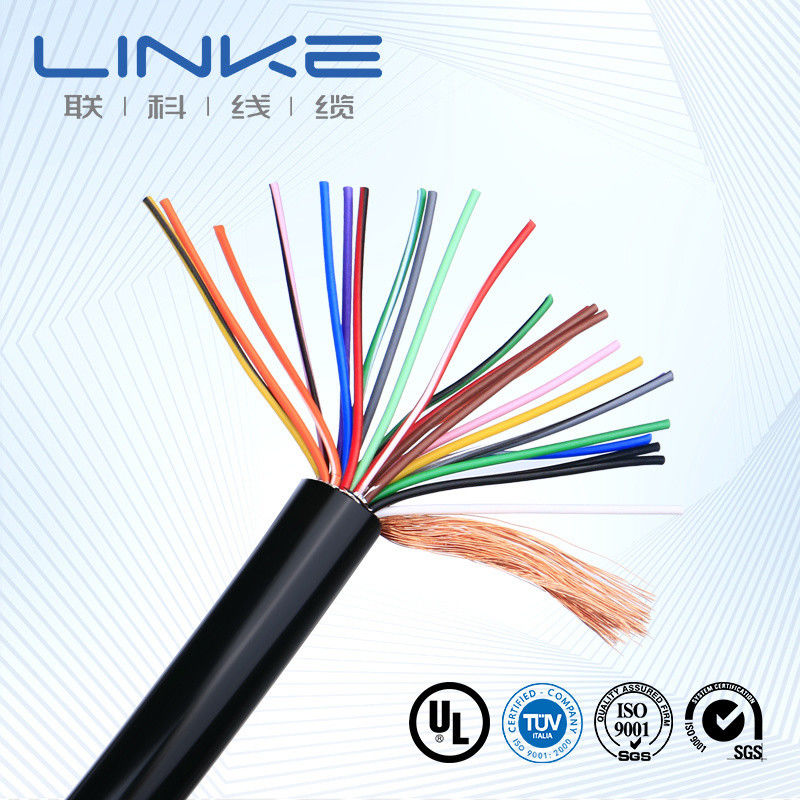 Cable de commande de conducteur de cuivre enveloppé en TPU pour la transmission d'énergie industrielle avec une large plage de températures