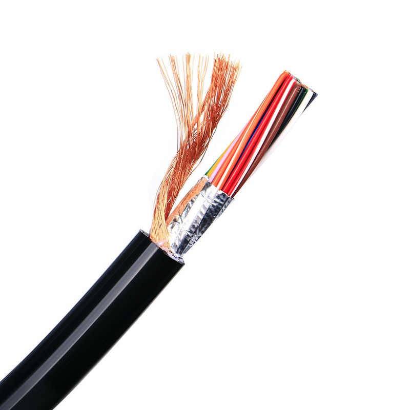 Cable de commande de conducteur de cuivre haute performance avec jaquette en silicone pour la communication industrielle à large plage de température