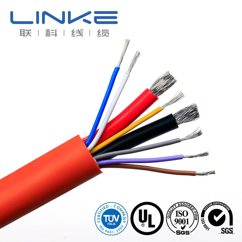 10-30AWG câble d'appareil isolé en PVC à haute température UL1015 pour conducteur de cuivre / contenant du cuivre en conserve