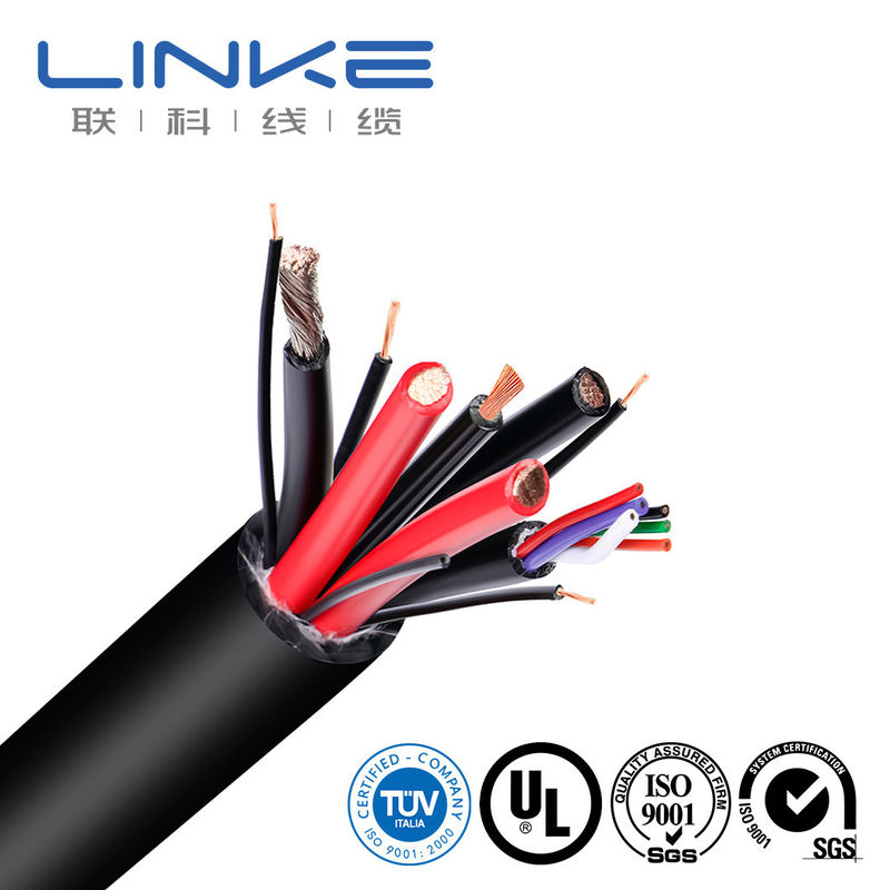 10-30AWG câble d'appareil isolé en PVC à haute température UL1015 pour conducteur de cuivre / contenant du cuivre en conserve
