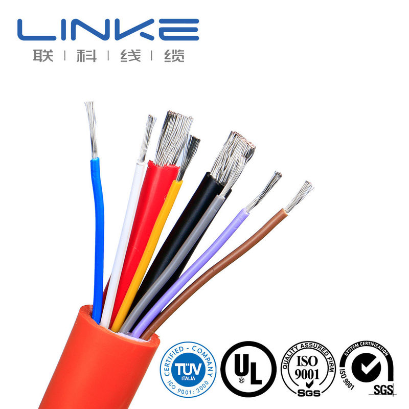 10-30AWG câble d'appareil isolé en PVC à haute température UL1015 pour conducteur de cuivre / contenant du cuivre en conserve