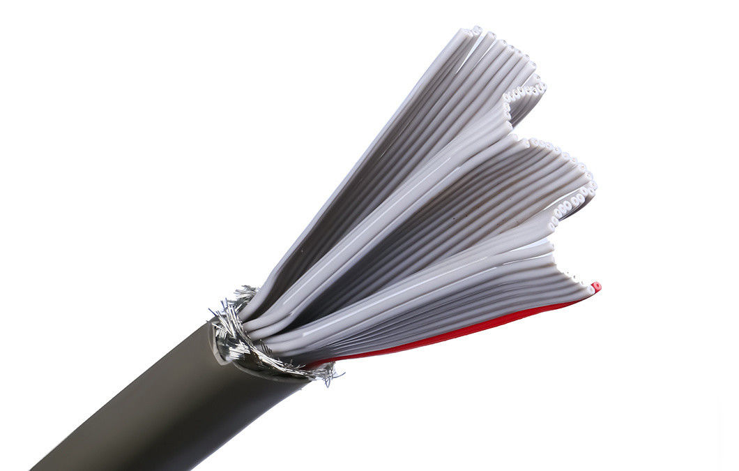 1.5 mm2 câble plat flexible/2.5 mm2 câbles à ruban plat pour les télécommunications pratiques