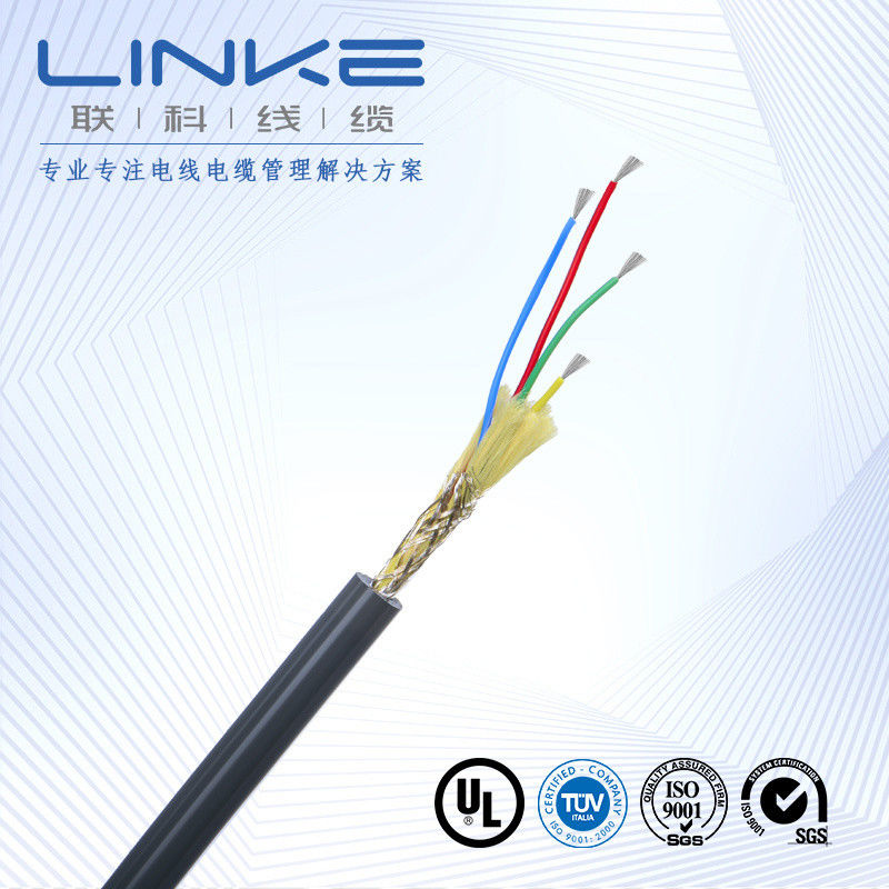 Cable d'alimentation à haute tension UL avec conducteur de cuivre et enveloppe en PVC pour l'installation d'équipements personnalisables